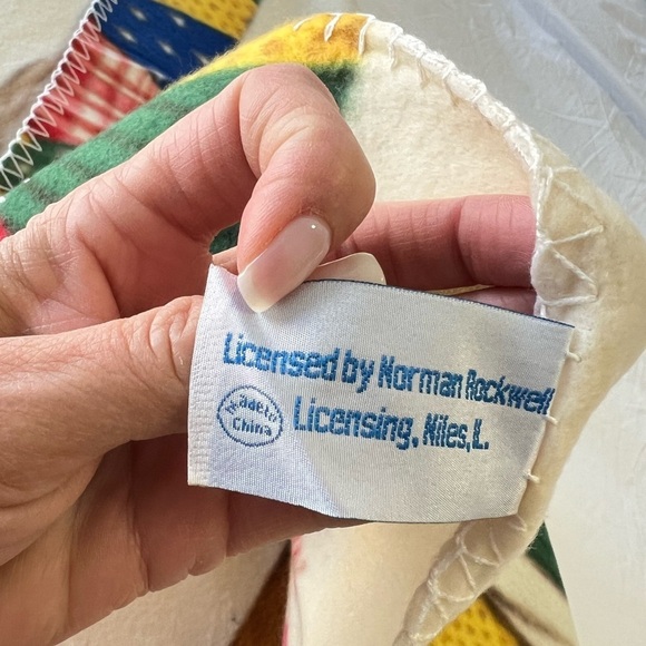 Norman Rockwell | Fleece Blanket Throw Boys Town Classic Bedtime Prayer | Child - Picture 10 of 10